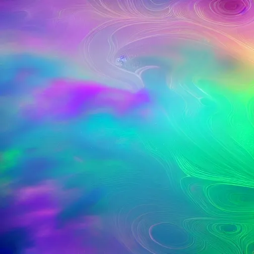 Image similar to surrealistic forms, vapor colors, modern desktop wallpaper