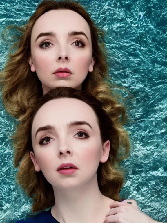 Image similar to jodie marie comer opens her eyes on the seabed