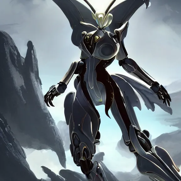 Prompt: highly detailed giantess shot, exquisite warframe fanart, looking up at a goddess beautiful female warframe, as a stunning anthropomorphic robot female hot dragon, looming over you, elegantly posing over you, sleek bright white armor, camera between towering detailed robot legs, proportionally accurate, anatomically correct, sharp detailed robot dragon paws, two arms, two legs, camera close to the legs and feet, giantess shot, furry shot, ground view shot, leg and hip shot, elegant shot, epic low shot, high quality, captura, realistic, sci fi, professional digital art, high end digital art, furry art, macro art, giantess art, anthro art, DeviantArt, artstation, Furaffinity, 3D realism, 8k HD octane render, epic lighting, depth of field