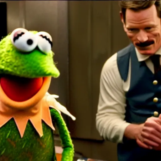 Image similar to still of the Muppets in the movie Interstellar