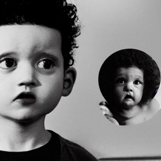 Image similar to the eraserhead baby as a full grown adult