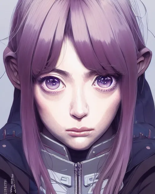 Image similar to portrait Anime Imogen Poots as a paladin, cute-fine-face, pretty face, realistically shaded, Perfect face, fine details. Anime. skins, realistic shaded lighting by Ilya Kuvshinov, katsuhiro otomo, ghost-in-the-shell, magali villeneuve, artgerm, rutkowski, WLOP Jeremy Lipkin, Giuseppe Dangelico Pino, Michael Garmash, Rob Rey