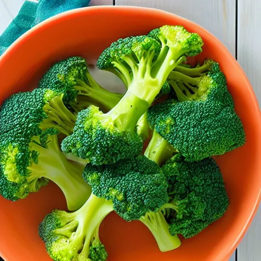 Prompt: orange broccoli