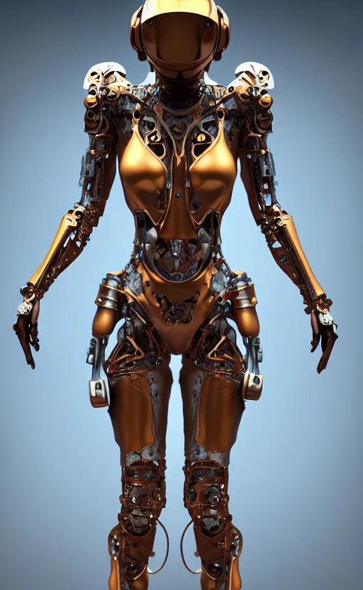 Prompt: fractal beautiful hourglass feminine rusted cyborg in full body skin space suit, helmet, concept art, joshua rife, photoshoot, intricate, highlydetailed, space background, artstation 4 k raytracing, shadows, highlights, illumination