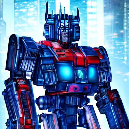 ArtStation - Optimus Prime / Transformers Prime