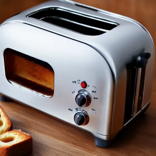 Prompt: my toaster is pregnant. photo