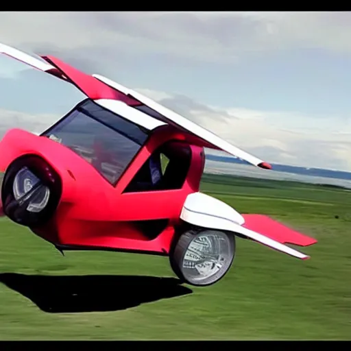 Image similar to a flying car,