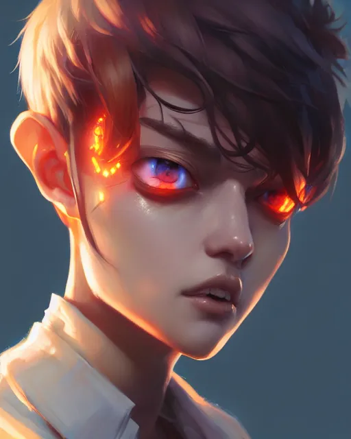 Image similar to character concept art of a hotshot theory, key visual, realistic shaded perfect face, fine details by stanley artgerm lau, wlop, rossdraws, james jean, andrei riabovitchev, marc simonetti, and sakimichan, trending on artstation
