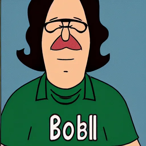 Image similar to a realistic photograph of gene belcher from bob’s burgers