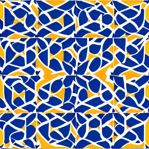 Prompt: alhambra's triple arrow tiles shape as a sharp scalable vector graphics