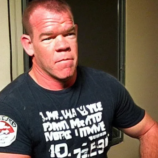 Prompt: Jocko Willink moving out of his house at 18 years old and telling his dad that he's the man of the house now.