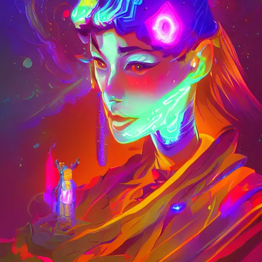 Image similar to skill magic deepdream radiating a glowing aura stuff loot legends stylized digital illustration video game icon artstation lois van baarle, ilya kuvshinov, rossdraws,