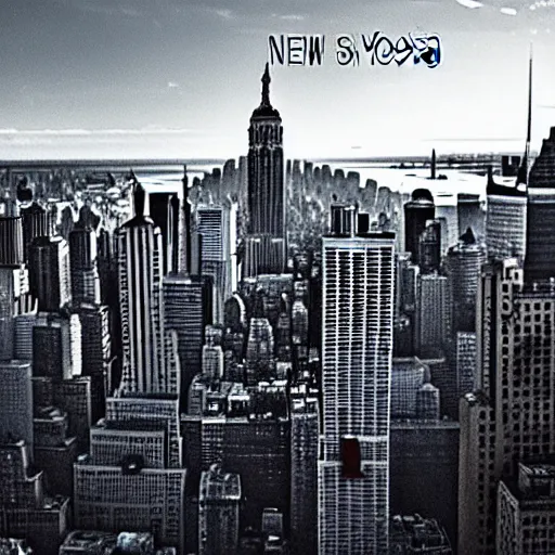 Prompt: new york on 2 0 9 9