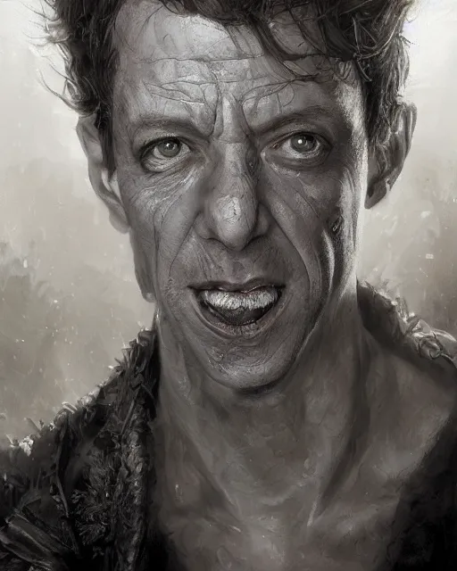 Image similar to portrait of don knotts, fantasy character portrait, ultra realistic, concept art, intricate details, highly detailed by greg rutkowski, gaston bussiere, craig mullins, simon bisley