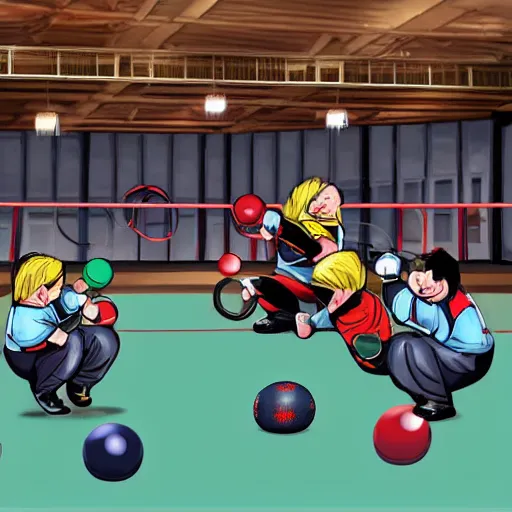 Image similar to heavy metal dodgeball