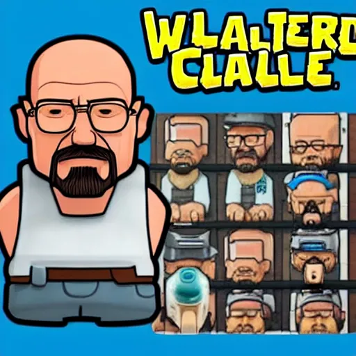 Image similar to walter white on clash royale