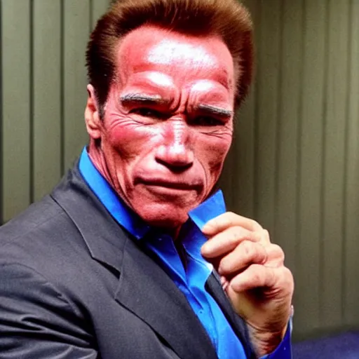 Image similar to schwarzenegger as a genshin impact character