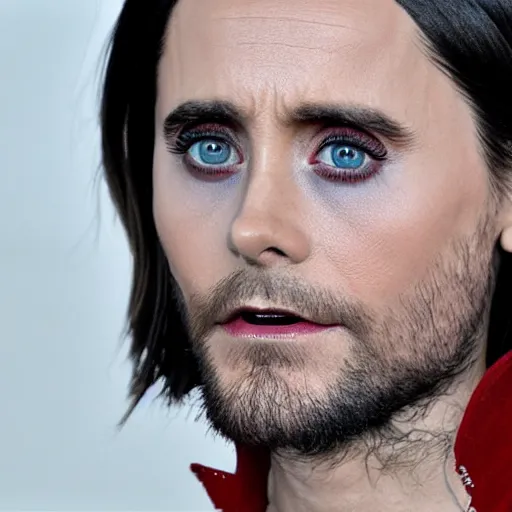 Image similar to jared leto made of legos