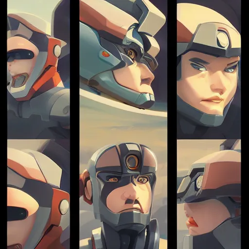 Image similar to face icon stylized minimalist robotech, loftis, cory behance hd by jesper ejsing, by rhads, makoto shinkai and lois van baarle, ilya kuvshinov, rossdraws global illumination