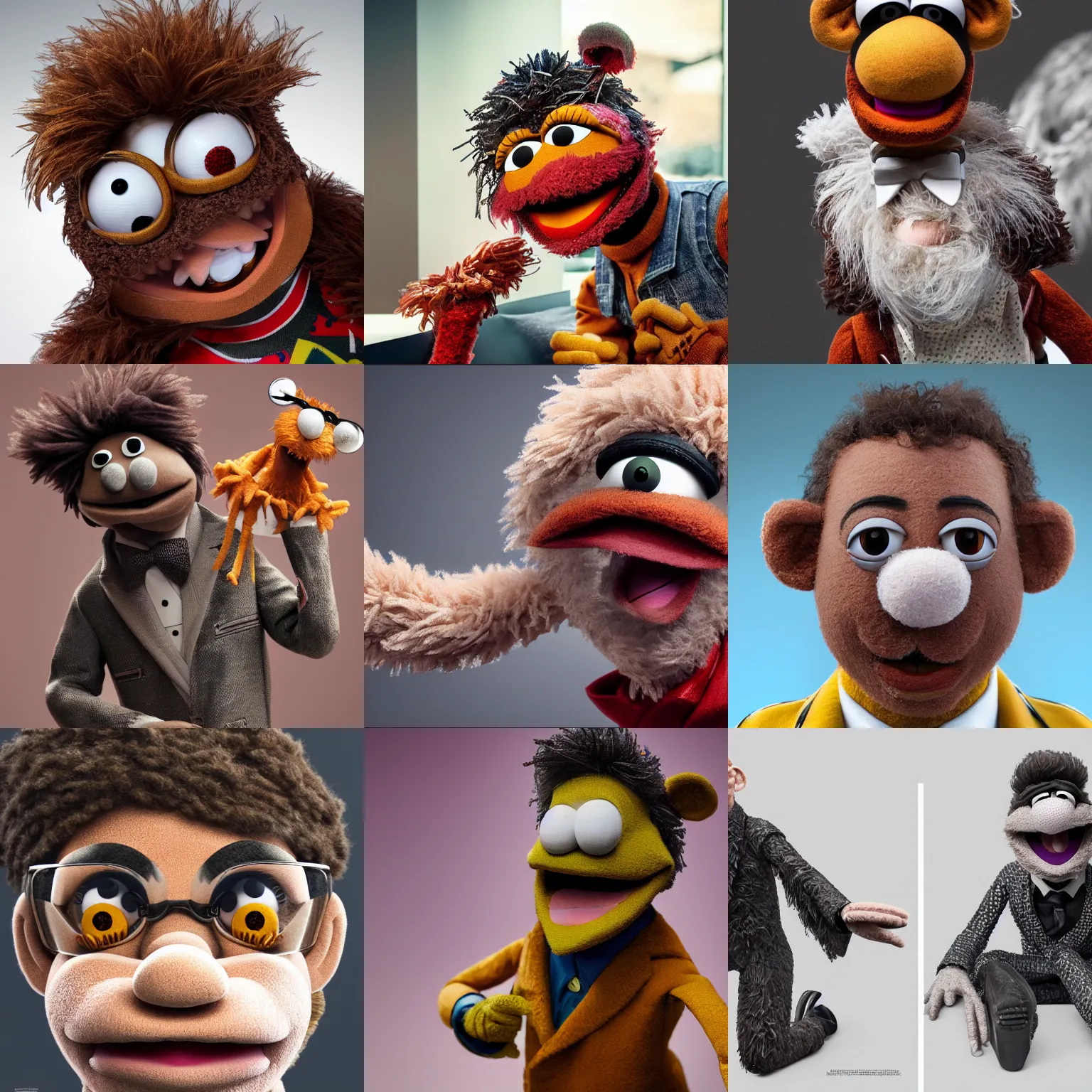 Prompt: Louis Hamilton as a muppet character, f1, formula 1, ultra realistic, concept art, intricate details, eerie, highly detailed, photorealistic, octane render, 8k