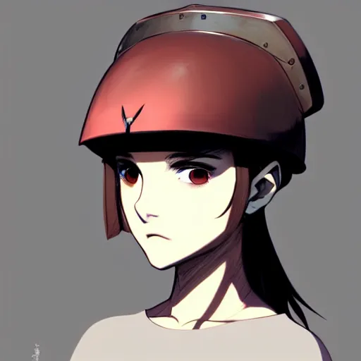 Prompt: beautiful boyish natalie portman 3 / 4 nose sketch close up game assets overlay ancient trojan helmet gapmoe yandere grimdark, trending on pixiv fanbox, painted by greg rutkowski makoto shinkai takashi takeuchi studio ghibli, akihiko yoshida