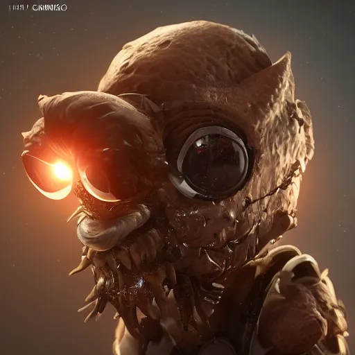 Image similar to cute virus Character, hyper detailed art station parabolic lighting contest winners unreal engine trending on artstation, cinematic, hyper realism, high detail, octane render, 8k