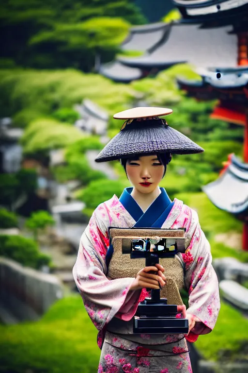 Image similar to japanesse farmer, cinematic view, bokeh, extreme detailed, vogue photo style, proportional, dynamic composition, details, intricate, comfort posse, smooth, sharp focus, body features, ultra realistic, award winning photo, captured by nikon d 8 5 0, 4 5. 7 mp lens, 4 k, full body.