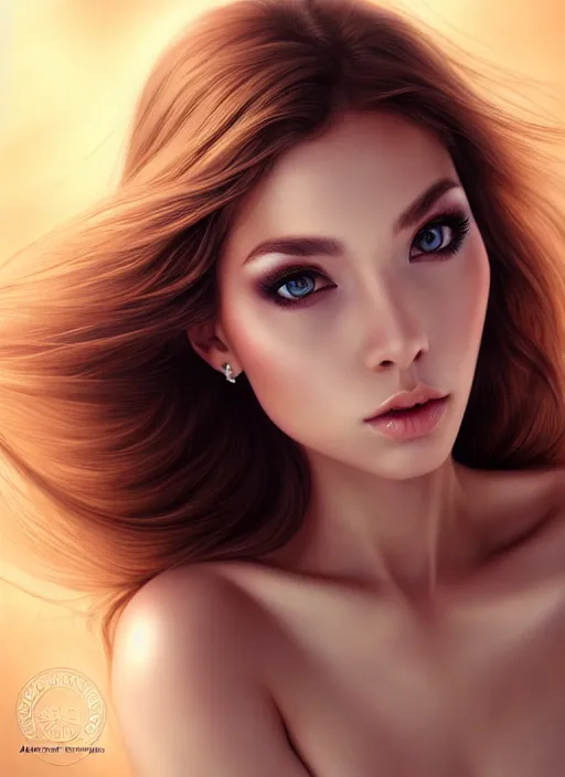 Image similar to a gorgeous female photo, professionally retouched, realistic, smooth face, perfect eyes, symmetrical, full body shot, wide angle, sharp focus on eyes, 8 k high definition, insanely detailed, intricate, elegant, art by artgerm