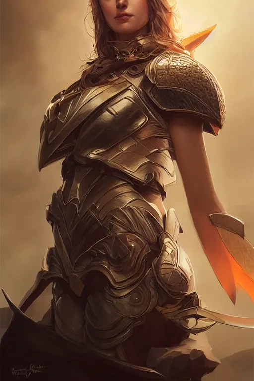 Image similar to amazon valkyrie athena, d & d, fantasy, portrait, highly detailed, headshot, digital painting, trending on artstation, concept art, sharp focus, illustration, art by artgerm and greg rutkowski and magali villeneuve