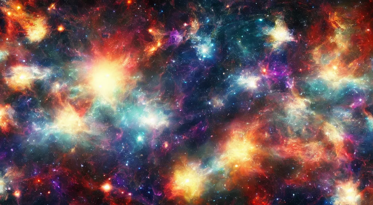 Image similar to wallpaper of the universe exploding