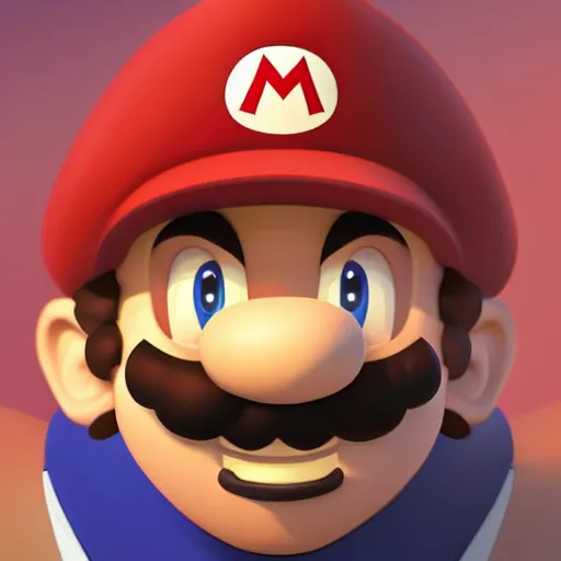 Image similar to face icon stylized minimalist super mario bros., loftis, cory behance hd by jesper ejsing, by rhads, makoto shinkai and lois van baarle, ilya kuvshinov, rossdraws global illumination