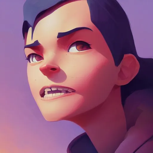 Image similar to face icon stylized minimalist m. a. s. h., loftis, cory behance hd by jesper ejsing, by rhads, makoto shinkai and lois van baarle, ilya kuvshinov, rossdraws global illumination