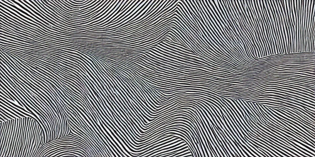 Image similar to illusion lines, (((castle)))