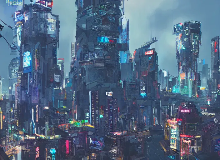 Prompt: cyberpunk manila cityscape by juvenal sanso, detailed, trending on artstation
