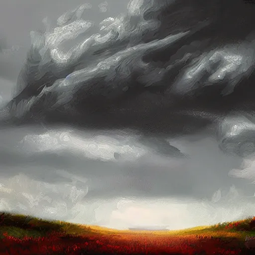 Prompt: storm is coming, i have regrets, digital painting, futured, ultra detailed