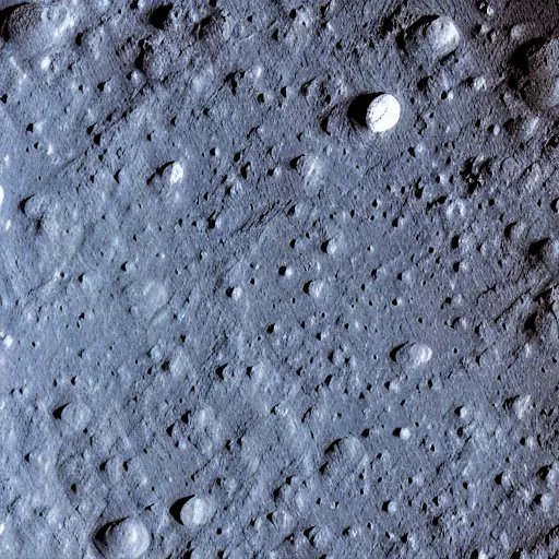 Image similar to lava lakes on the moon, out of space view