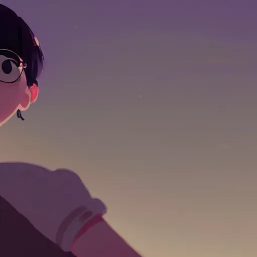 Image similar to if i should die, think only this of me, detailed, cory loftis, james gilleard, atey ghailan, makoto shinkai, goro fujita, studio ghibli, rim light, exquisite lighting, clear focus, very coherent, plain background