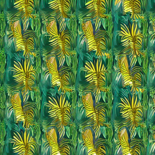 Prompt: jungle pattern