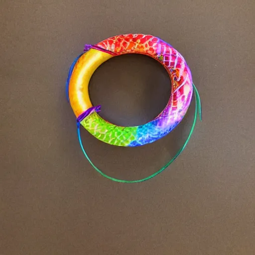 Image similar to snake skin hula hoop