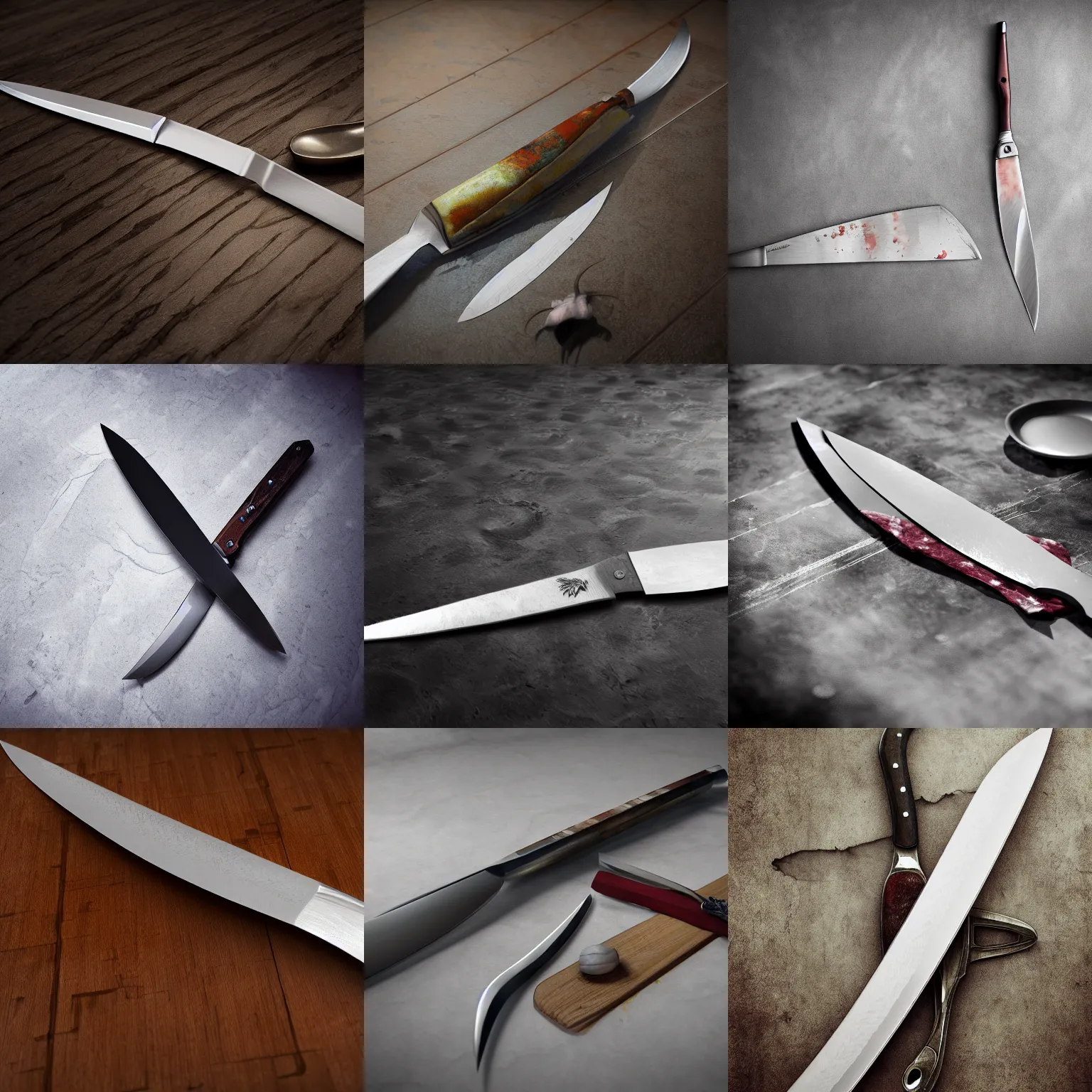 ArtStation - Medieval Butcher Knives