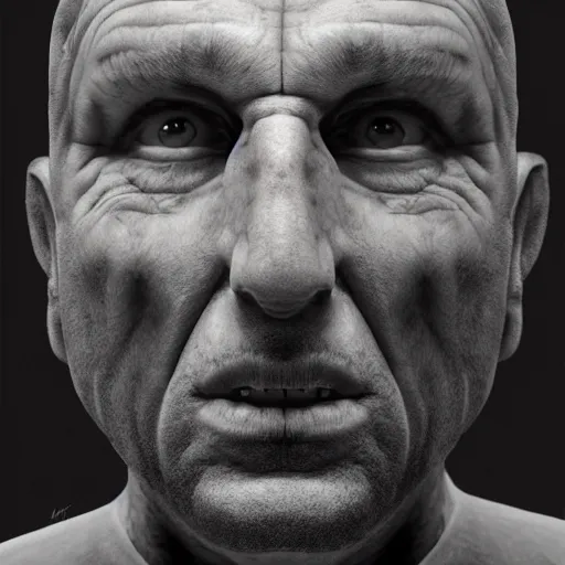 Image similar to avram glazer is the devil, portrait, pure evil, avram glazer, satan, hell, 8 k, hyperrealism, symmetry, volumetric lighting - h 7 6 8