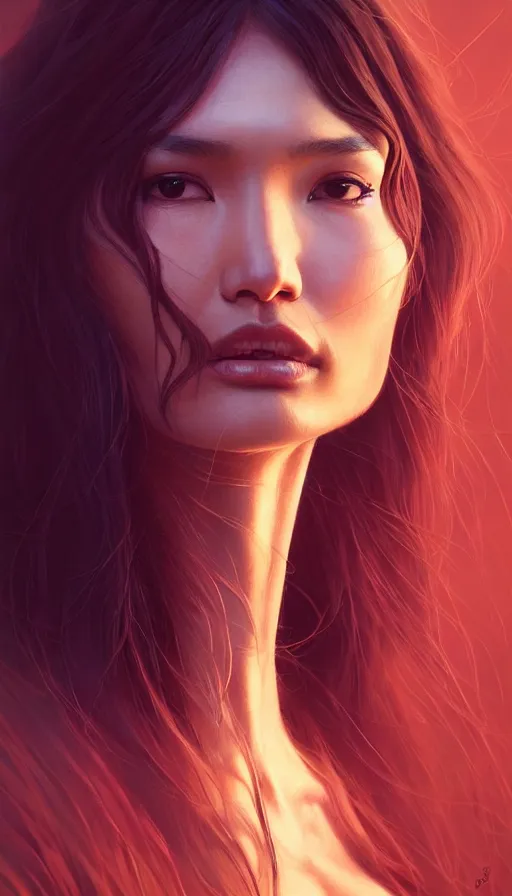Prompt: westworld, dance meditation, gemma chan girl portrait, made by stanley artgerm lau, wlop, rossdraws, james jean, andrei riabovitchev, marc simonetti, yoshitaka amano, beksinski artstation, cgsociety