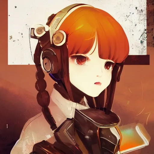 Prompt: Frequency indie album cover, luxury advertisement, white and ochre colors. highly detailed post-cyberpunk sci-fi close-up schoolgirl in asian city in style of cytus and deemo, mysterious vibes, by Ilya Kuvshinov, by Greg Tocchini, nier:automata, set in half-life 2, beautiful with eerie vibes, very inspirational, very stylish, with gradients, surrealistic, postapocalyptic vibes, depth of filed, mist, rich cinematic atmosphere, perfect digital art, mystical journey in strange world, beautiful dramatic dark moody tones and studio lighting, shadows, bastion game, arthouse