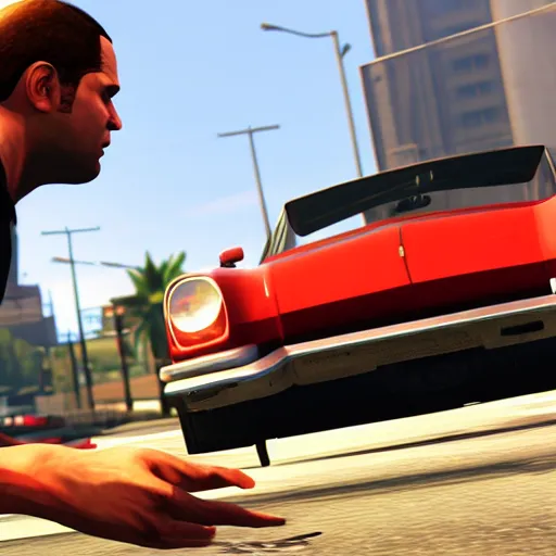 Prompt: Grand Theft Auto 6, game screenshot