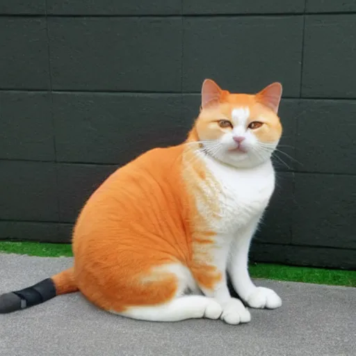 Image similar to Really fat cat
