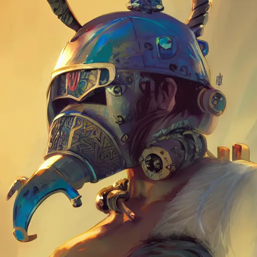 Image similar to cyberpunk viking helmet mask warrior goddess robot ninja fantasy, art gta 5 cover, official fanart behance hd artstation by jesper ejsing, by rhads, makoto shinkai and lois van baarle, ilya kuvshinov, ossdraws