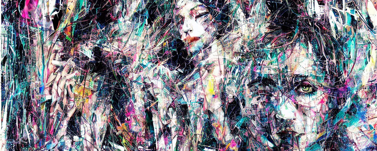 Prompt: latent space. a massive unmanifested void from which infinite creativity emerges, in the style of abstract digital art, derek gores, carne griffiths, ikeda, ryoji
