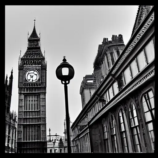 Image similar to Big Ben, constructivism