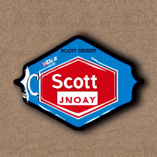 Image similar to SCOTT NAME TAG