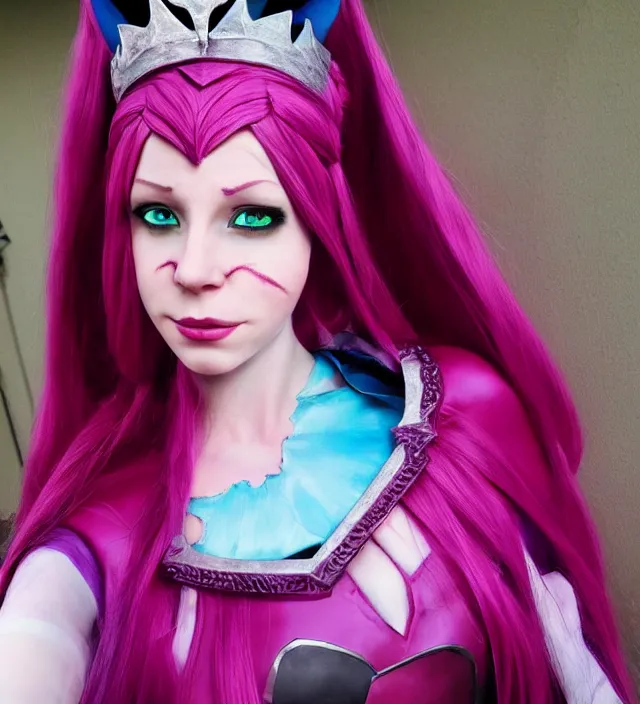 Image similar to queen maeve cosplay!!!, anatomically correct!!, highly detailed, ultrarealistic, clear, sharp focus